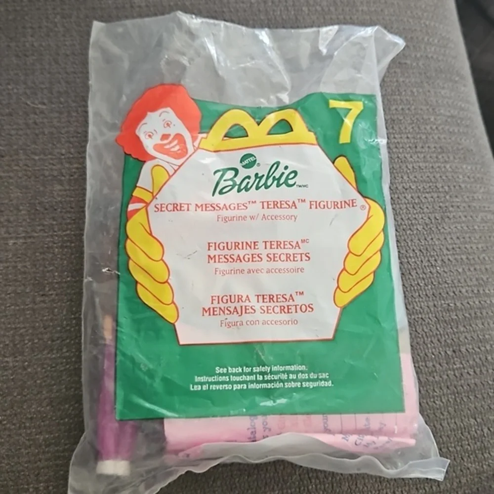 Barbie Teresa McDonald's Happy‎ Meal Toy vintage 2000